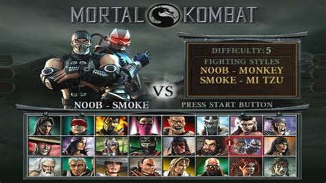 mortal kombat deception